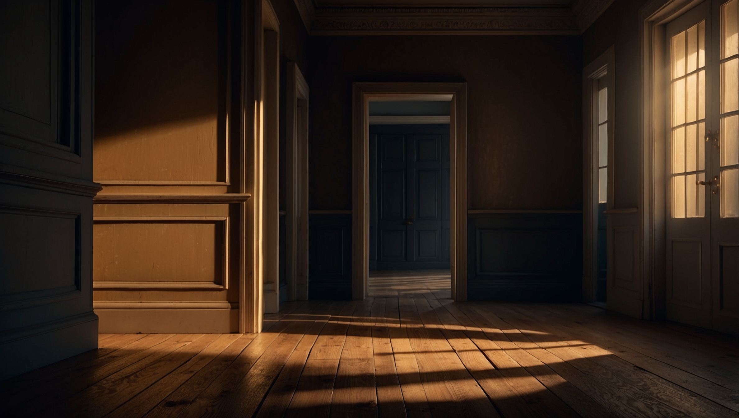 A quiet reflective setting illustrating the let down effect
